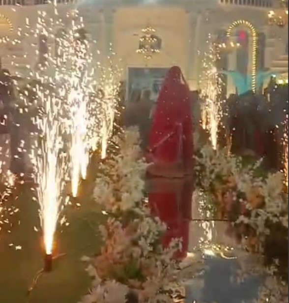 drones in wedding