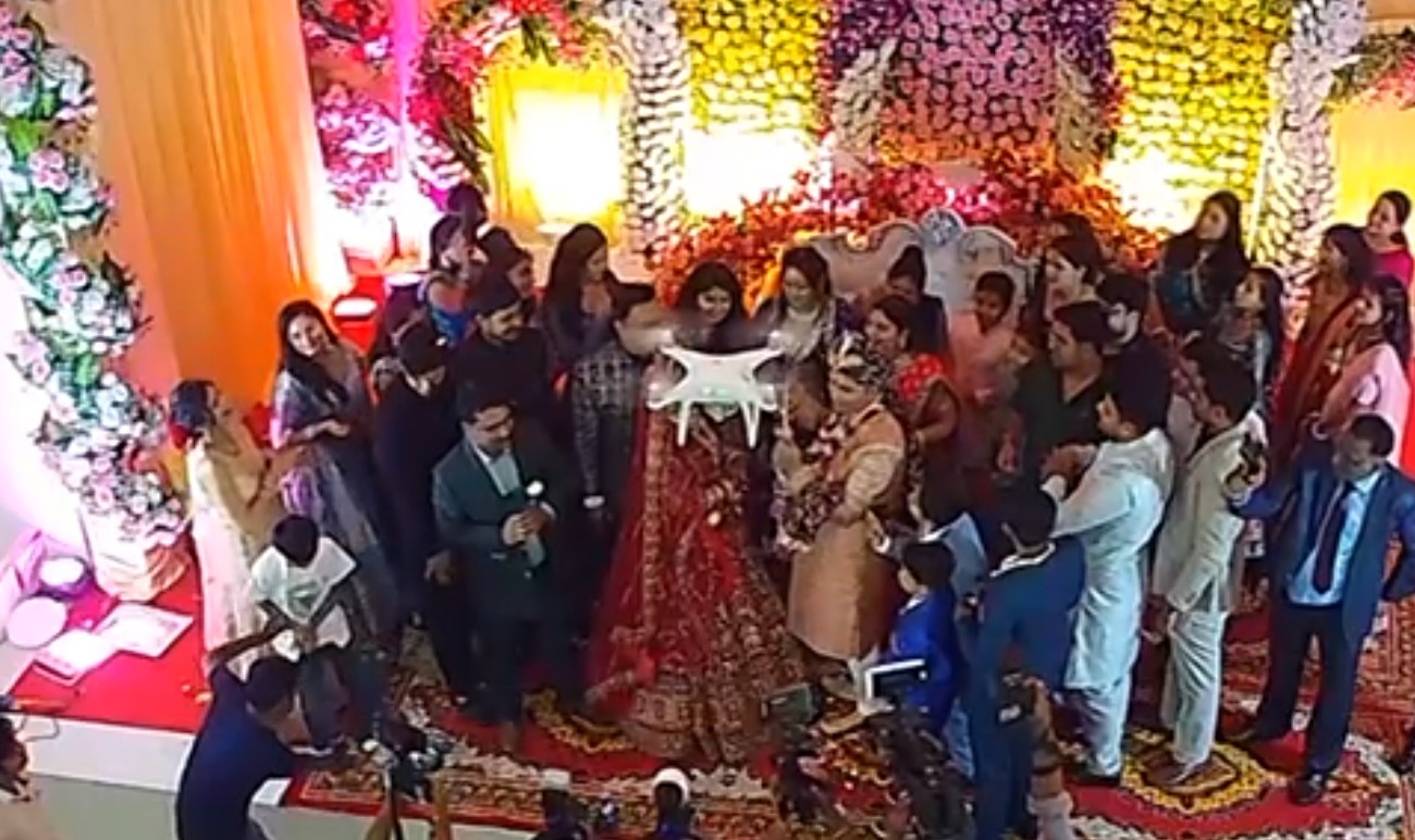 Wedding drone